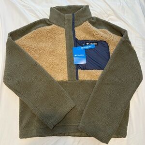 Columbia Sherpa Pullover Jacket Medium